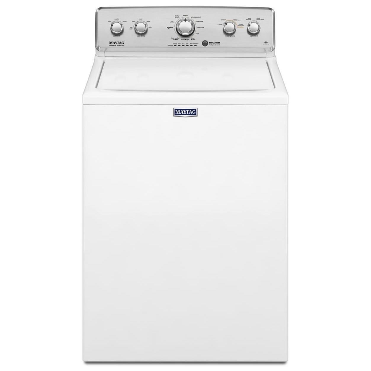 Maytag MVWC565FW Top Load Washer with the Deep Water Wash Option and